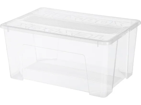 Ящик TEX BOX 570х380х272 мм, 48 л, прозрачный
